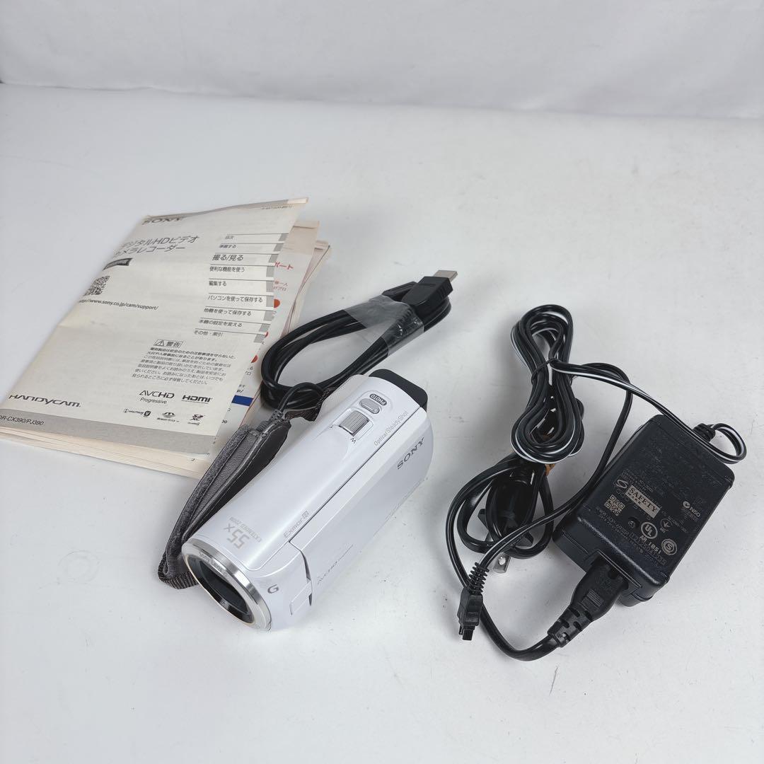【箱付】SONY HDR-CX390 ビデオカメラ HANDYCAMハンディカム