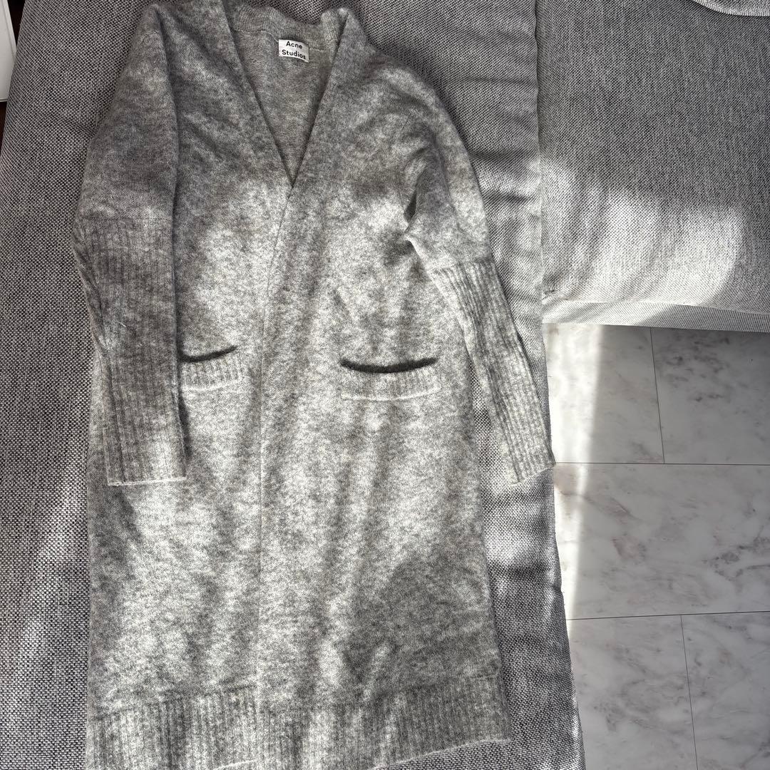 ACNE studios グレーカーディガン XS