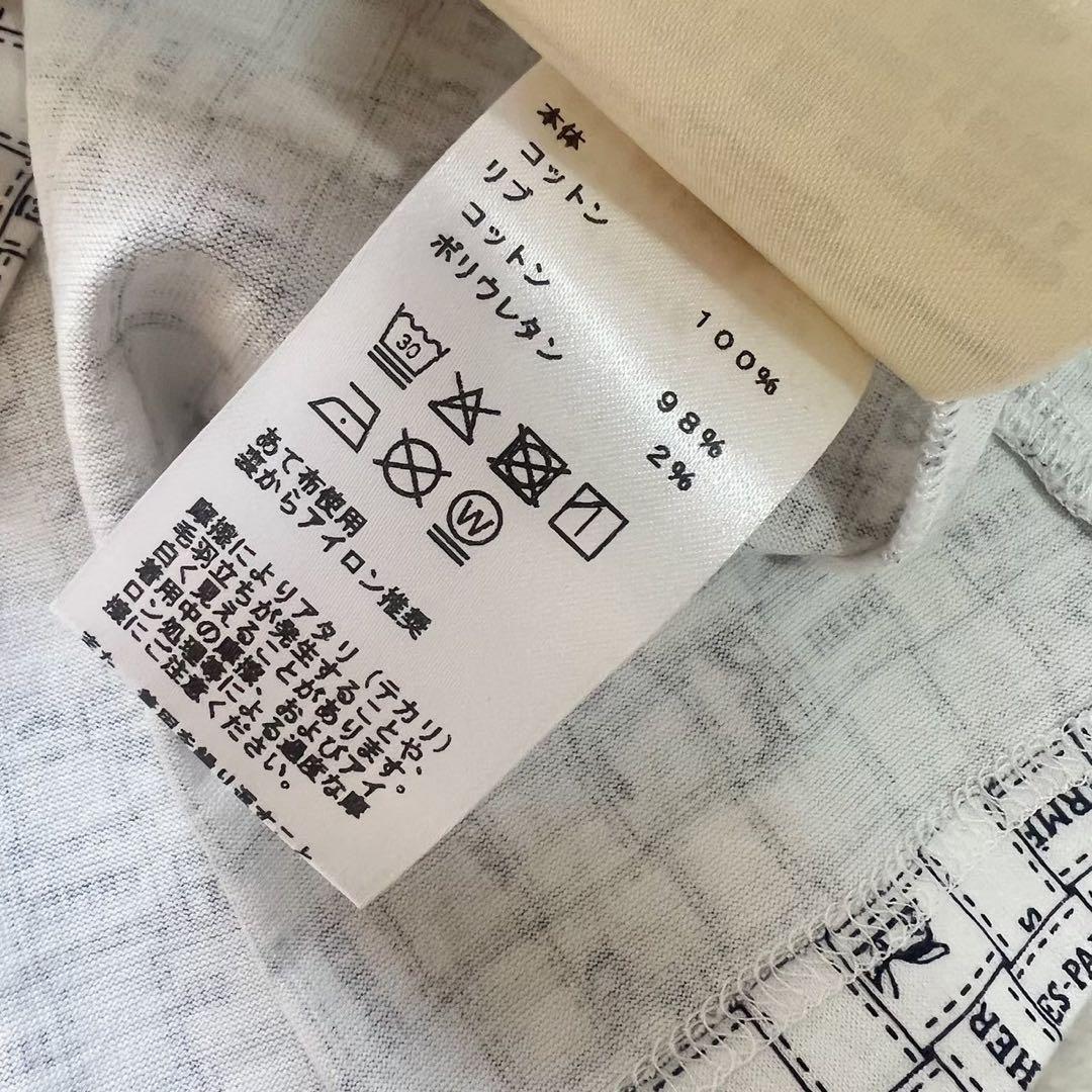 美品　エルメス HERMES　2025 ボルデュック Tシャツ　サイズ40
