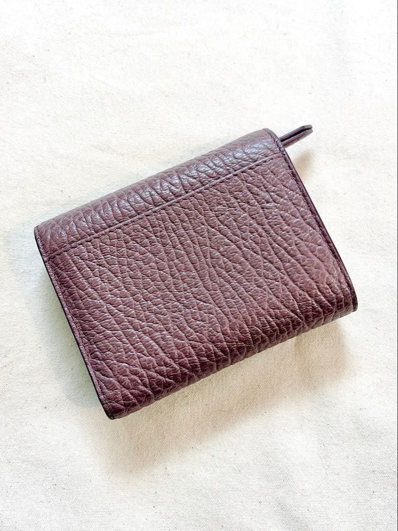 【美品】Maison Margiela ミニ財布 三つ折り ピンク