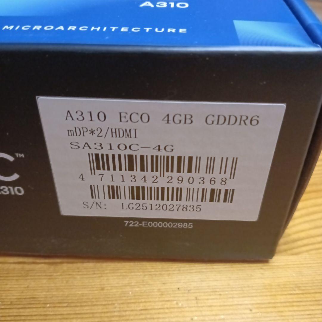 【美品】SPARKLE ARC A310 ECO 4GB 動作品