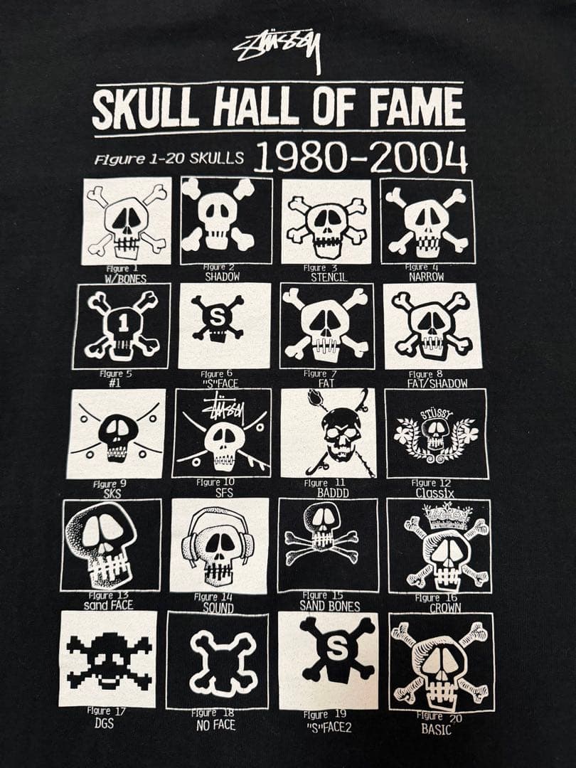 OLD STUSSY SKULL FOREVER Lサイズ