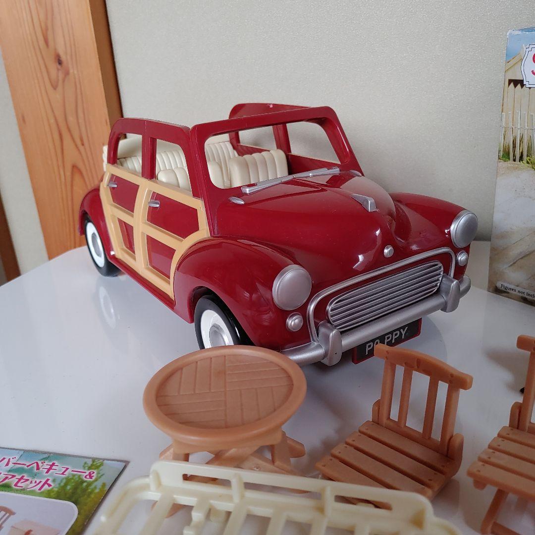 シルバニアファミリー　Flair Burgundy Family Car