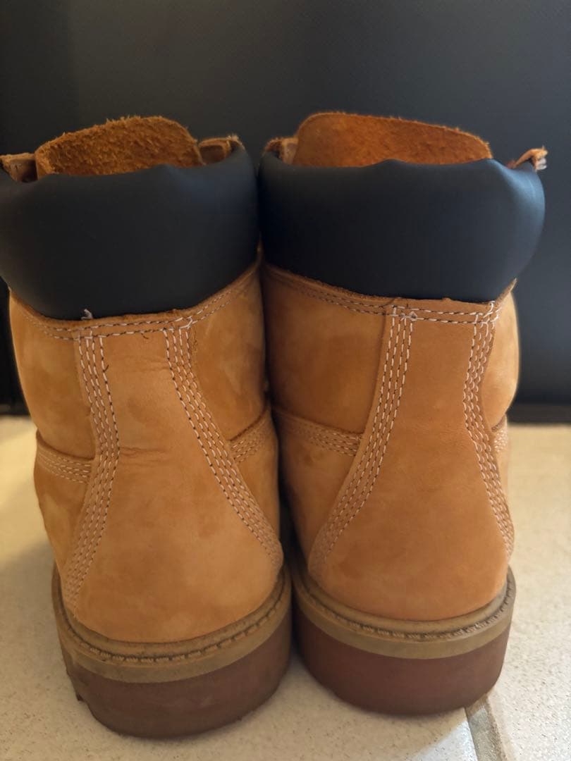 Timberland 6インチ ブーツ24cm キーホルダー付 美品