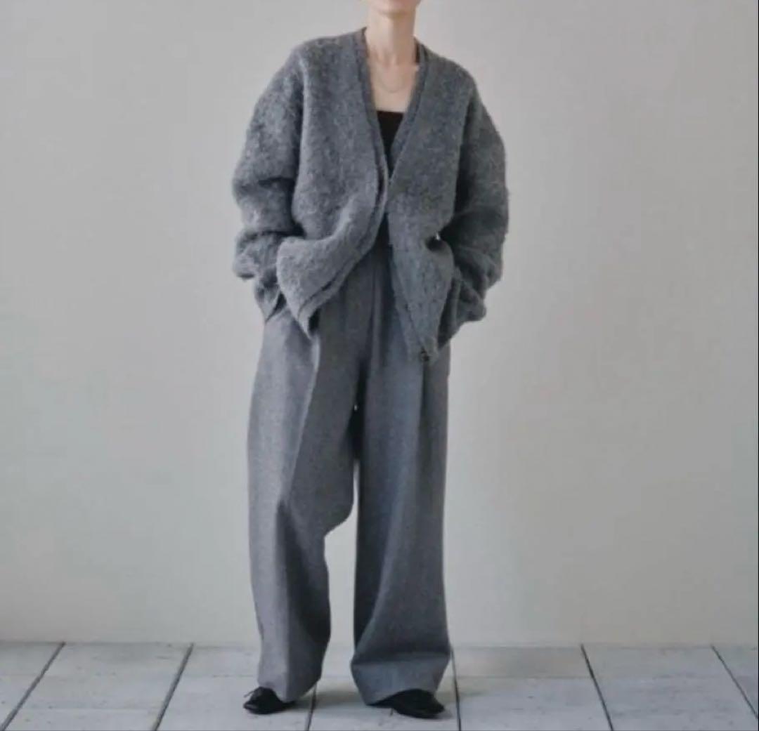 【美品】TODAYFUL ブラッシュドVネックカーディガン
