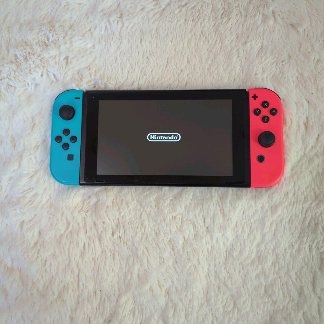 Nintendo Switch 本体 青/赤 付属品付き 初期化済