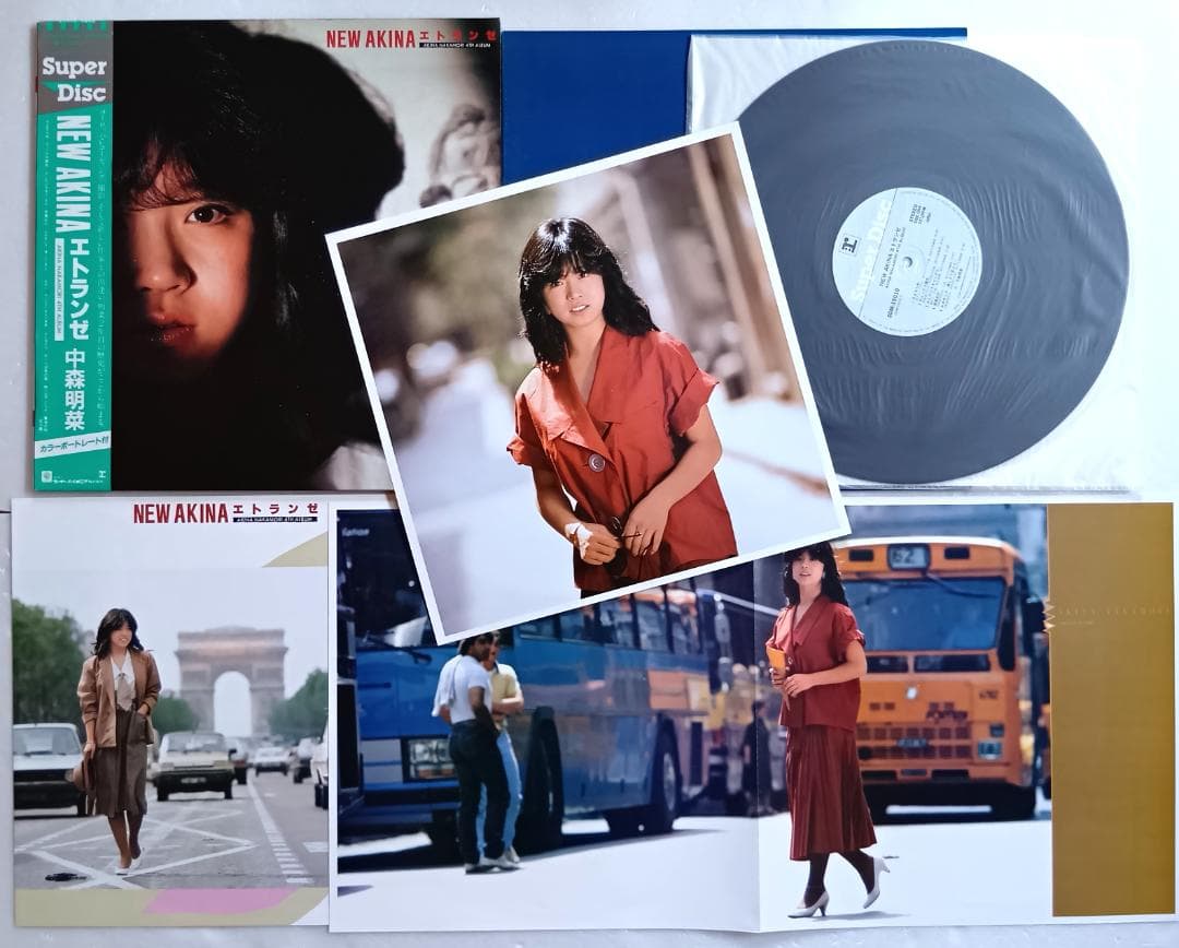 中森明菜　高音質Super Disc LPまとめて3枚　全てミニポスター付き