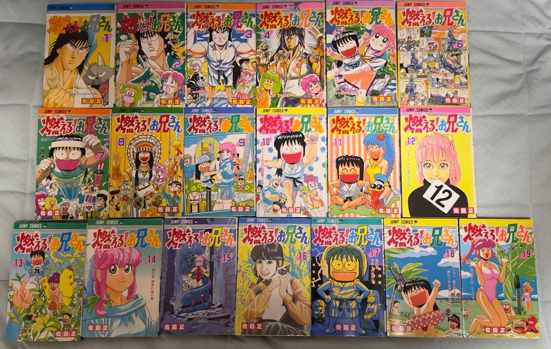 燃える！お兄さん　全巻セット　全19巻　佐藤正　初版多数
