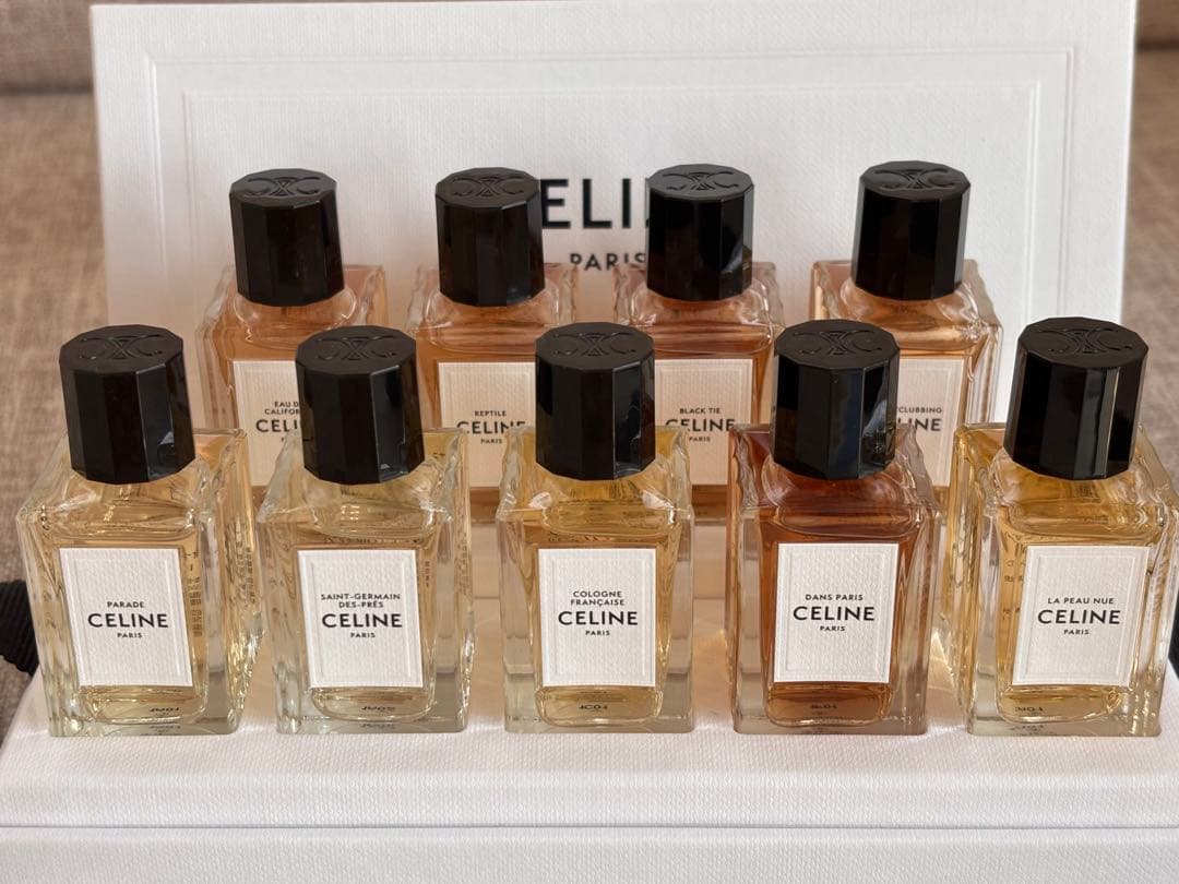 CELINE 香水 9ml x 10本セット 専用ボックス付き