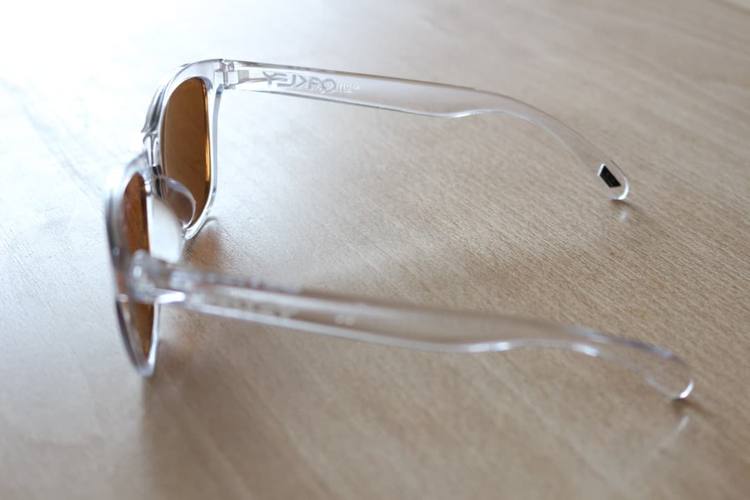 オークリー フロッグスキン Frogskins prizm カスタム 偏光レンズ