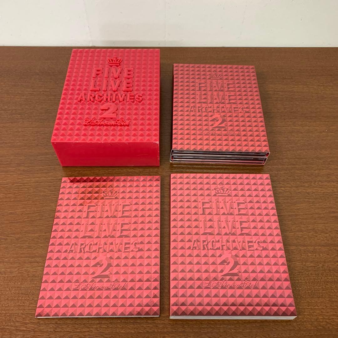 ❶　ラルクアンシエル　FIVE LIVE ARCHIVES 2 完全生産限定盤