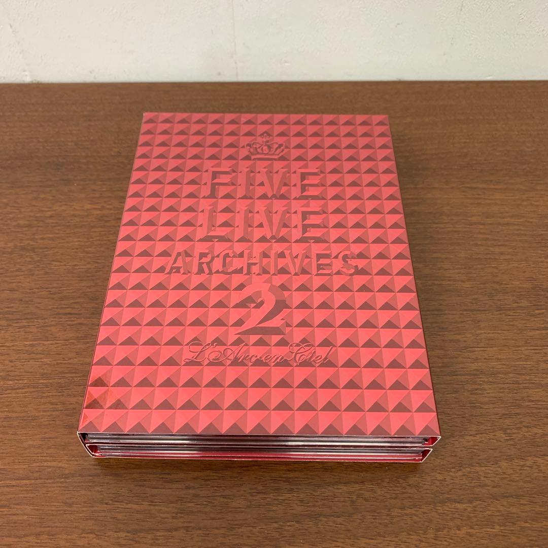 ❶　ラルクアンシエル　FIVE LIVE ARCHIVES 2 完全生産限定盤