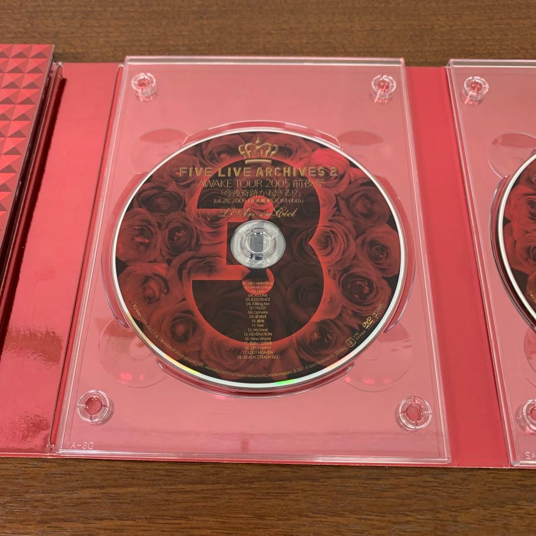 ❶　ラルクアンシエル　FIVE LIVE ARCHIVES 2 完全生産限定盤