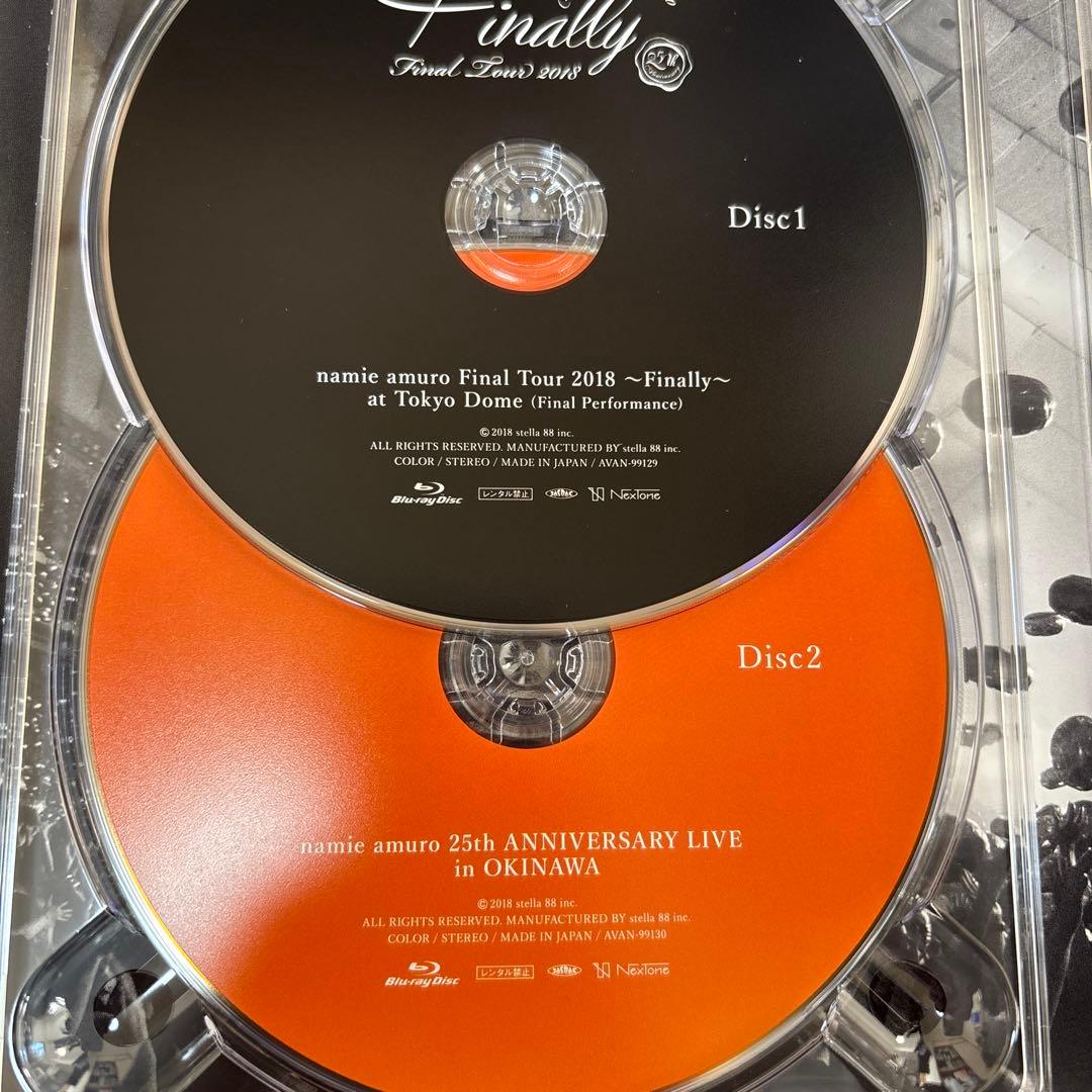 美品❗️①安室奈美恵FinalTour2018Blu-ray②25周年記念トランプ