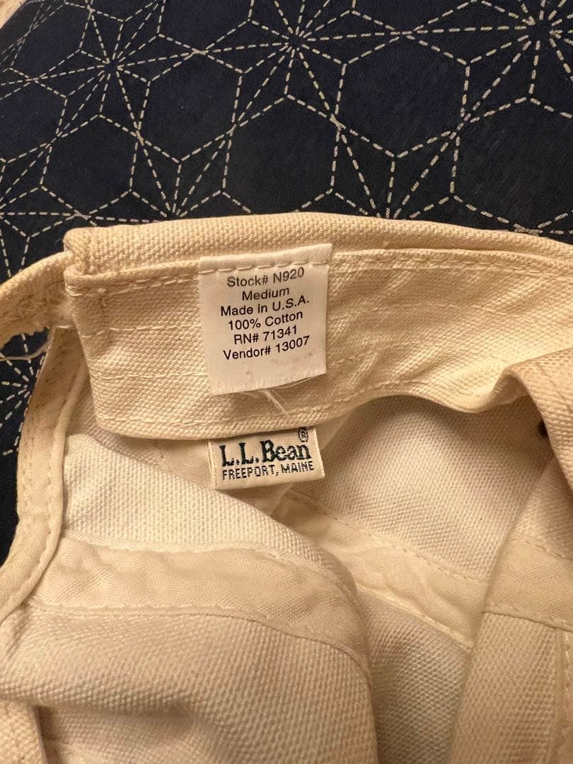 l.lbean ロングビルキャップ　80s made in USA