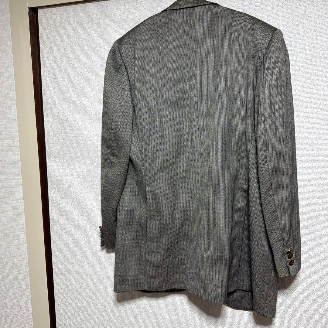 Brioni シルクカシミヤ ヘリンボーン ジャケット 50