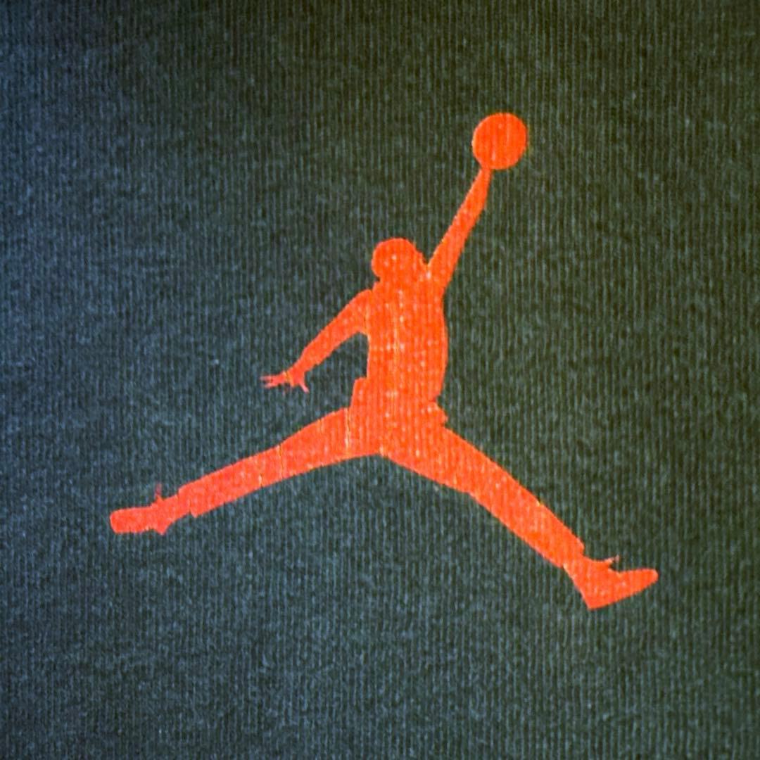 NIKE　両面プリントTシャツ　90s　ジョーダン　USA製　L　着用感XL