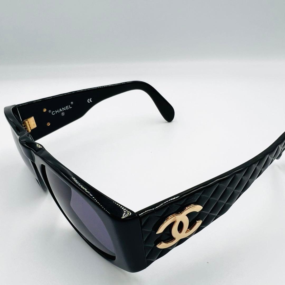 【極美品】CHANEL シャネル　ココマーク　マトラッセ　サングラス