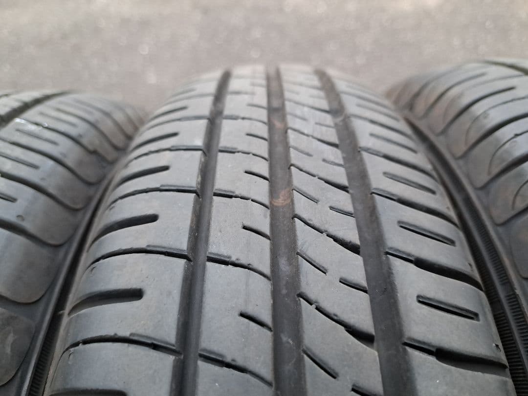 145/80R13バリ山！4本信頼のダンロップ！ほぼ新古？24年製！送料￥300