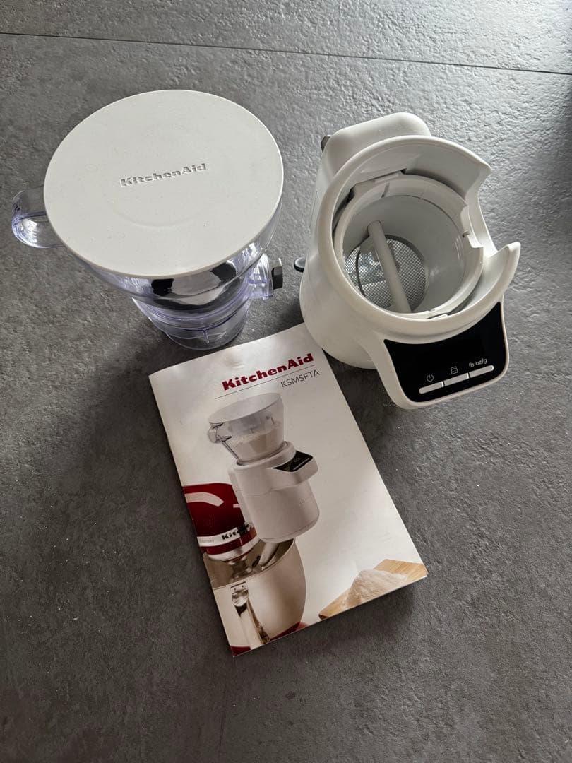 KitchenAidアタッチメントShifter+Scale KSMSFTA