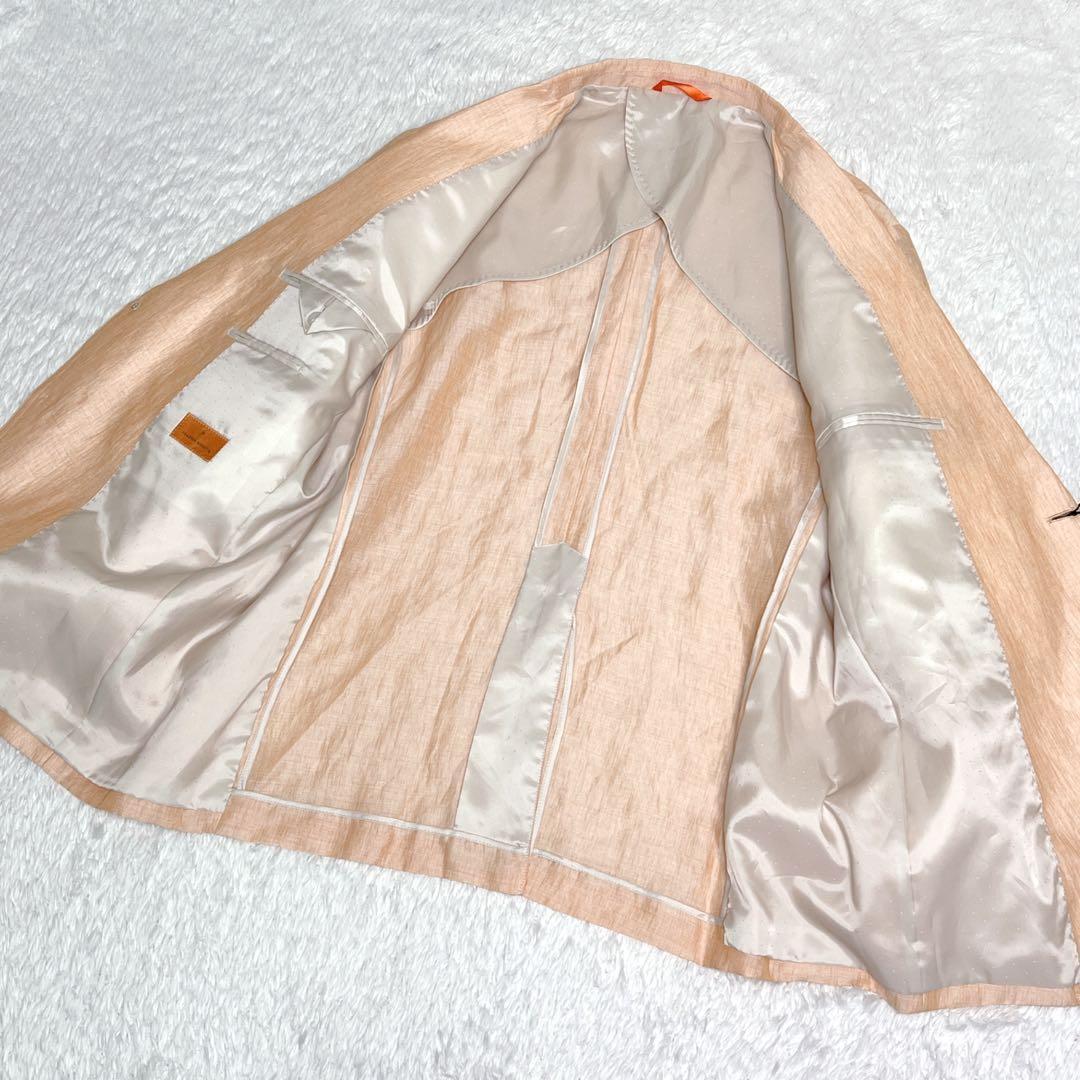 大きいサイズ【新品タグ付】FRANCO ROSATI リネンジャケット KB5