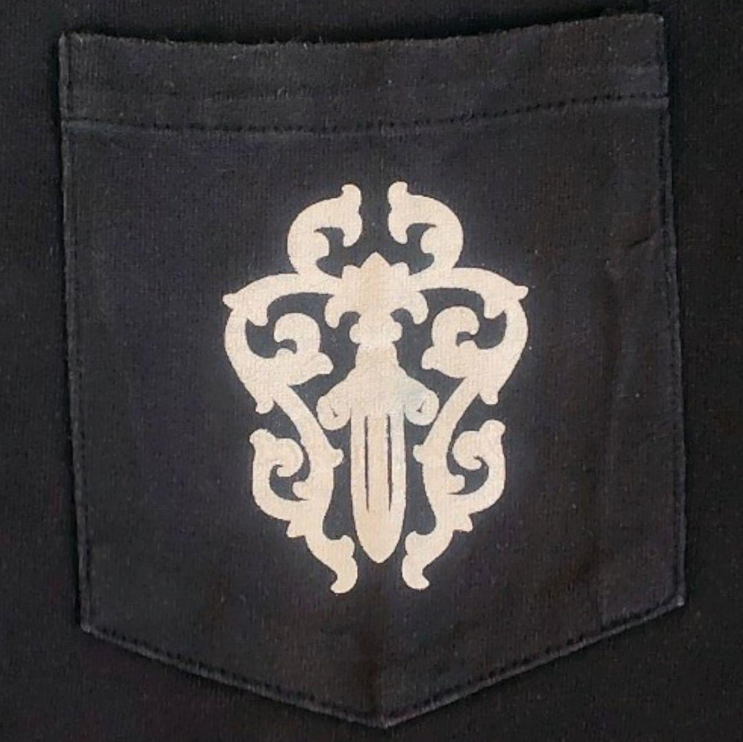 CHROME HEARTS old 90s 初期 タグ ポケット Tシャツ М