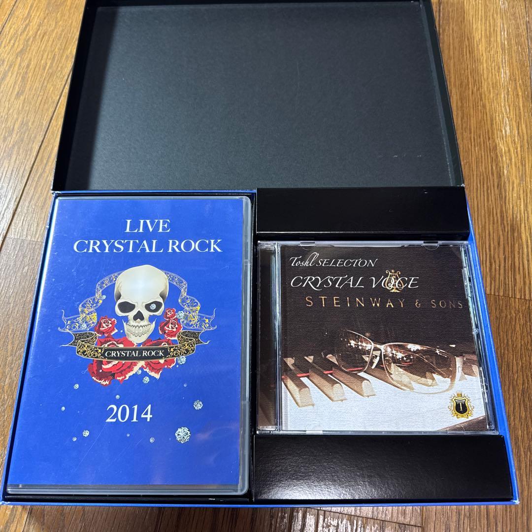LIVE CRYSTAL ROCK 2014 DVD CDセットToshi