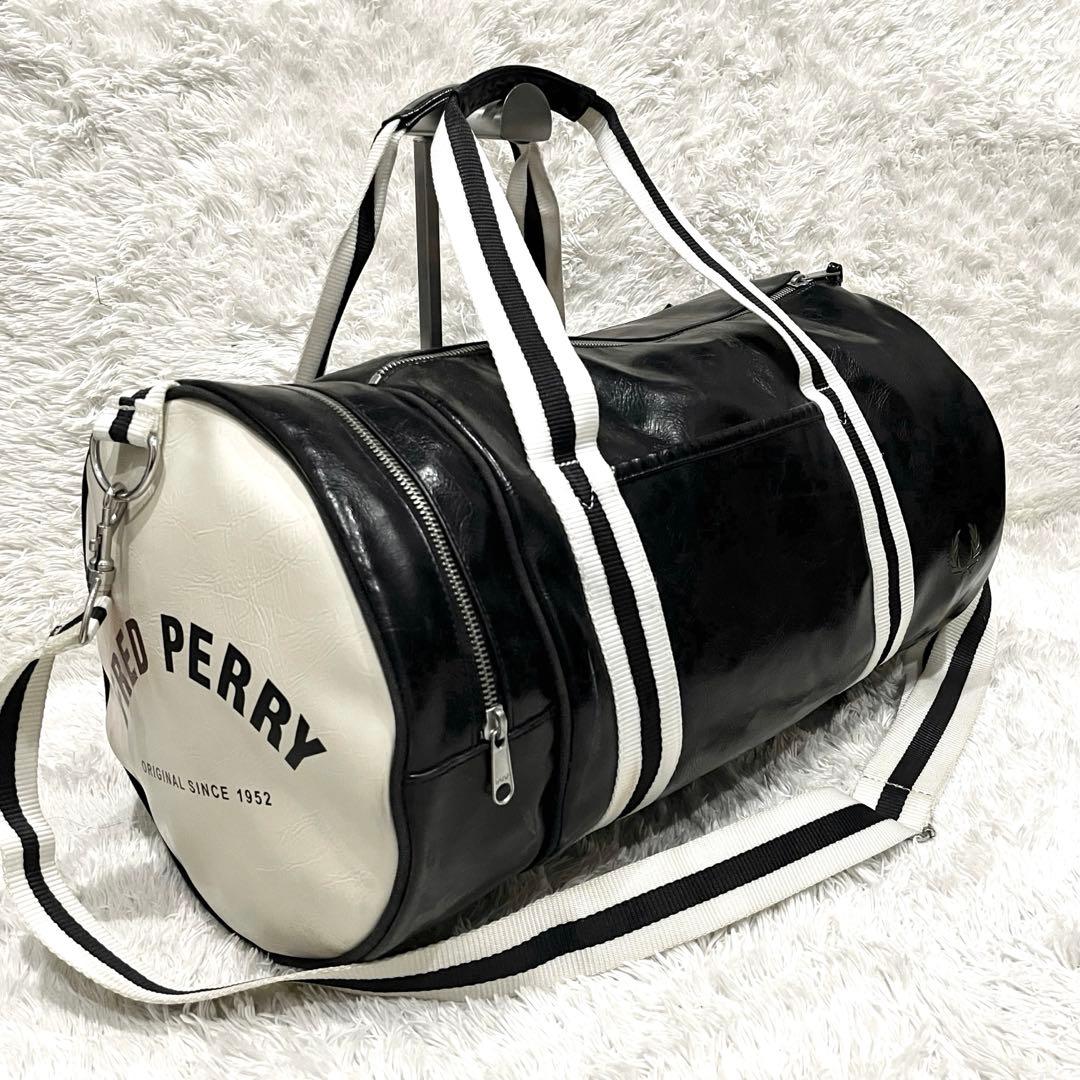 フレッドペリー Classic Barrel Bag バレル ボストンバッグ