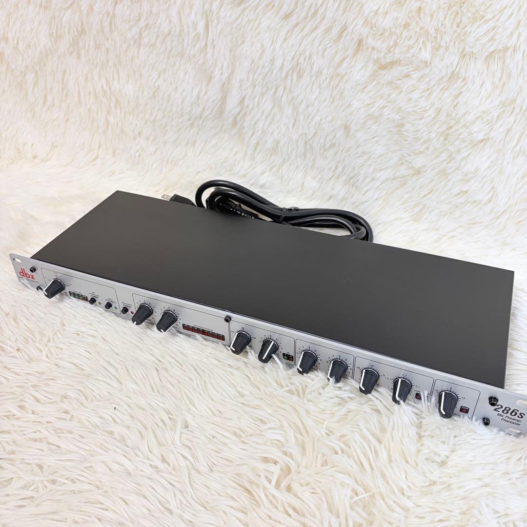 dbx286s マイクプリアンプ/プロセッサー