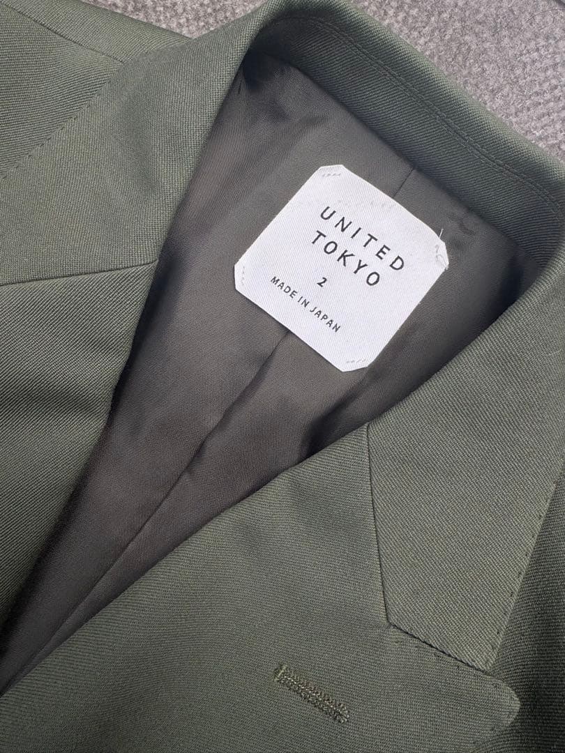 【美品】UNITED TOKYO セットアップ　スーツ　ダブルジャケット
