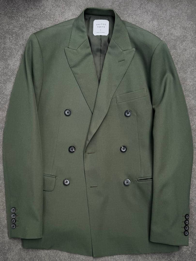 【美品】UNITED TOKYO セットアップ　スーツ　ダブルジャケット