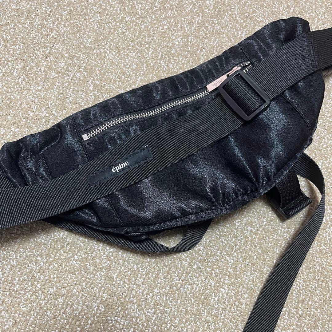 epine é ribbon satin 2way body bag エピヌ