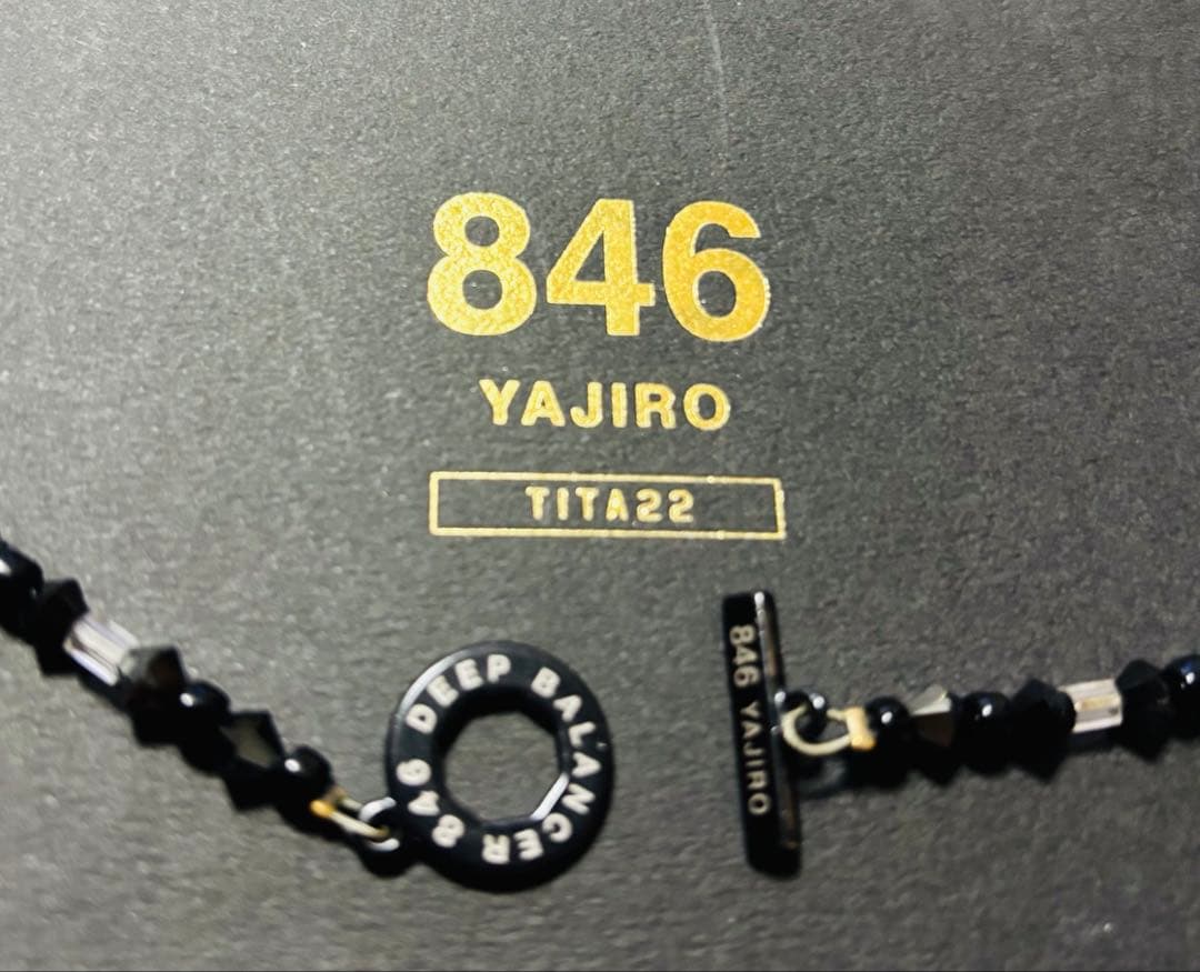 限定値下げ！846　4シリーズネックレス黒Lサイズ50cm