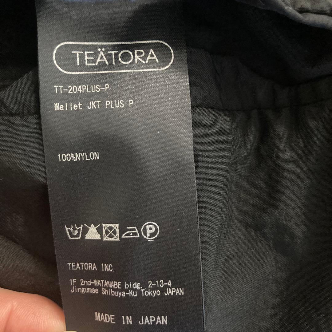 TEATORA ウォレットジャケットPLUS Ｐ　2 ブラック