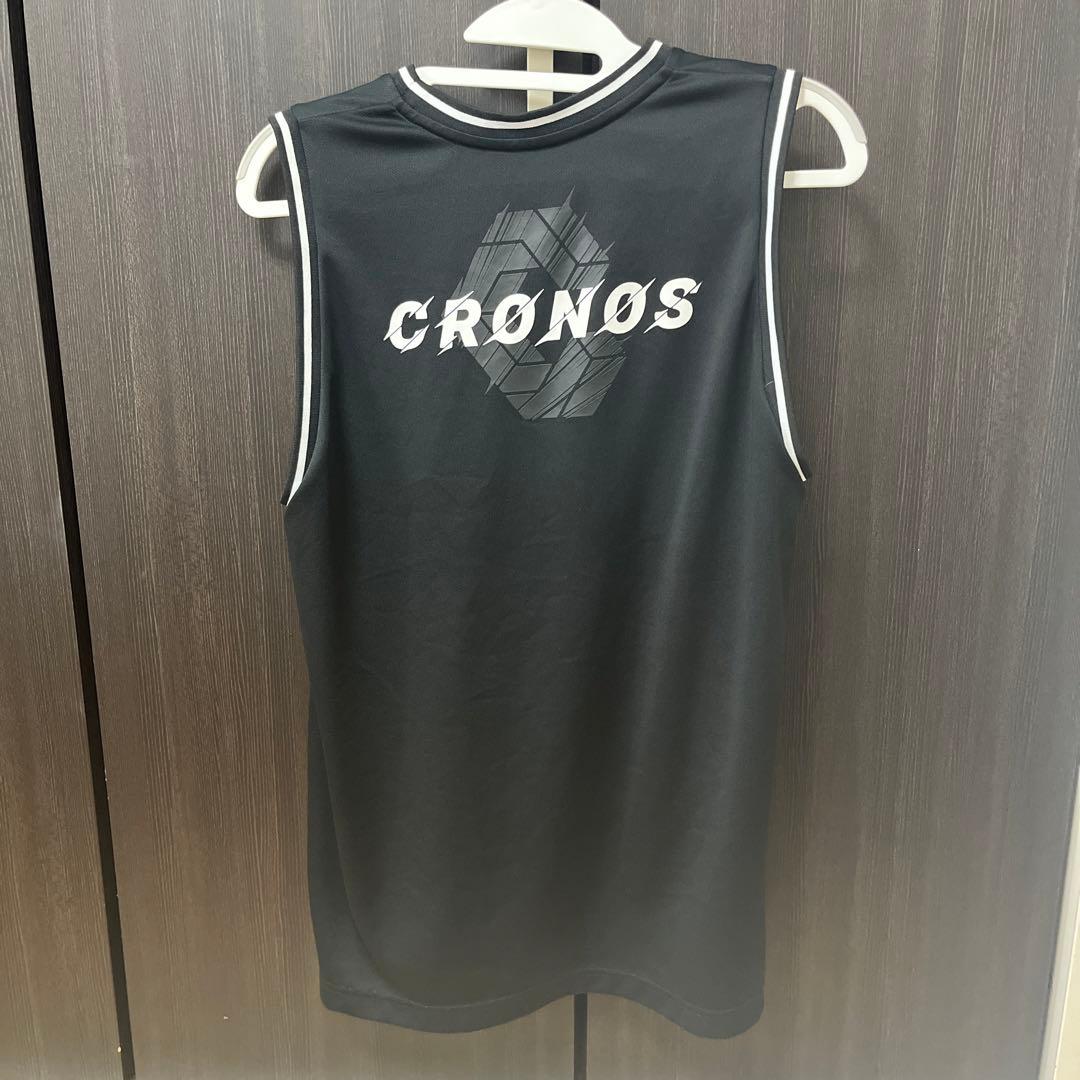 CRONOS ブラック タンクトップ