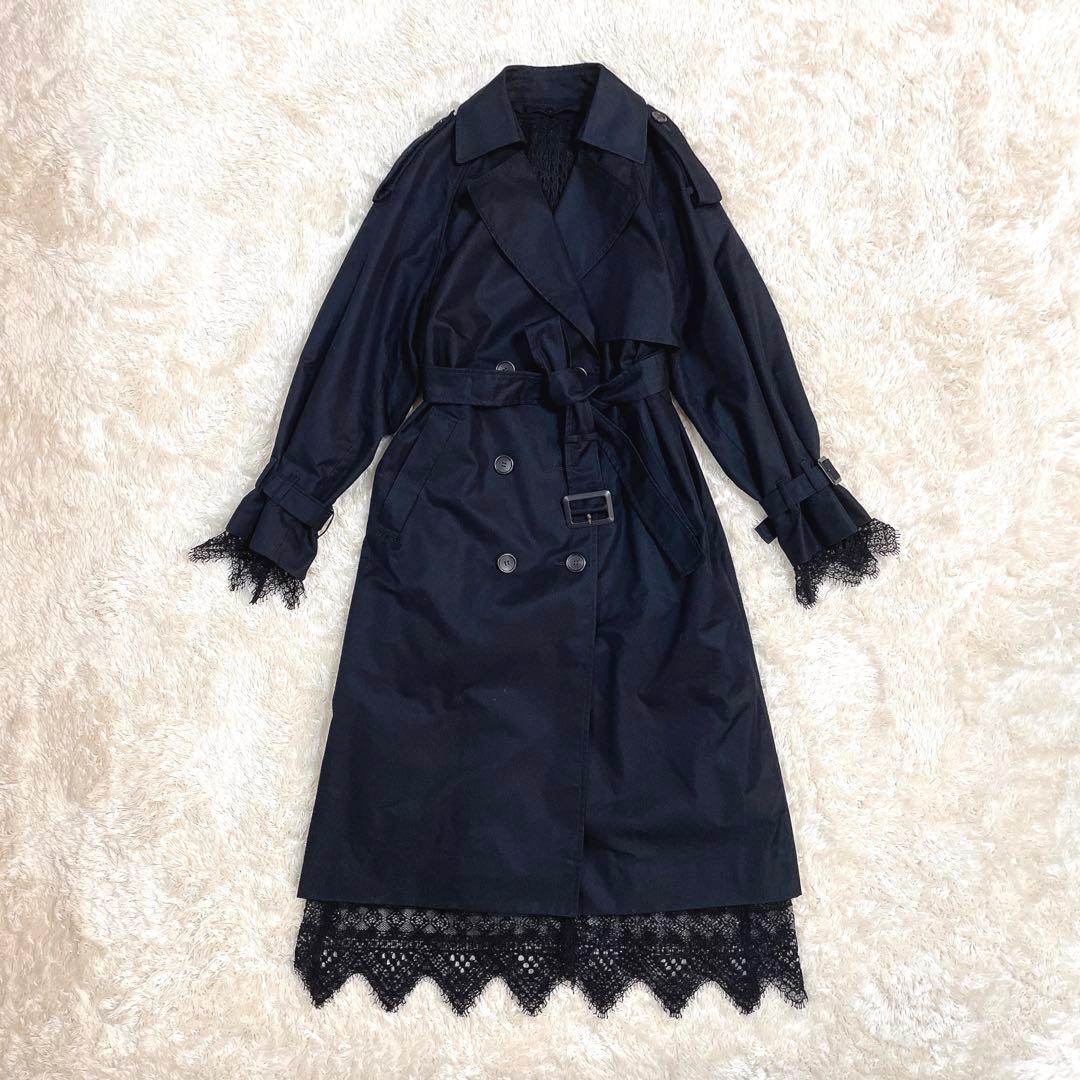美品✨LE CIEL BLEU レースライナー トレンチコート 3way