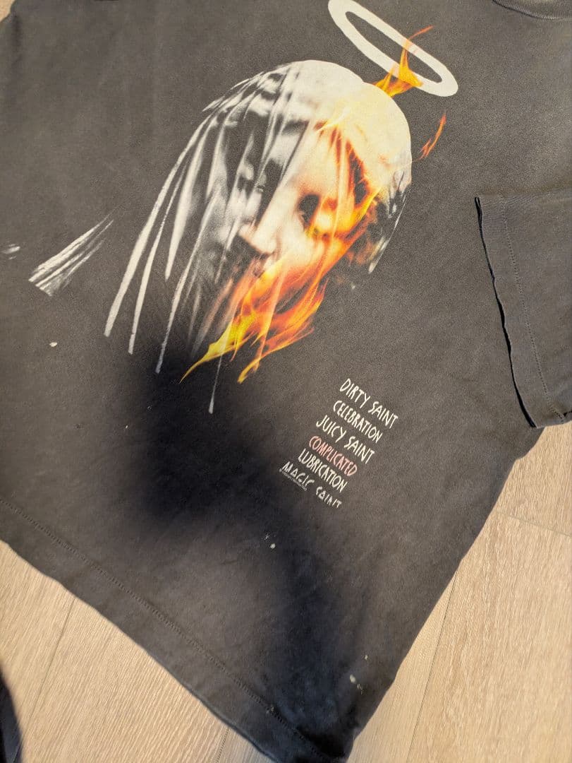 セントマイケル 25SS SS TEE DEVIL DADDY Tシャツ L