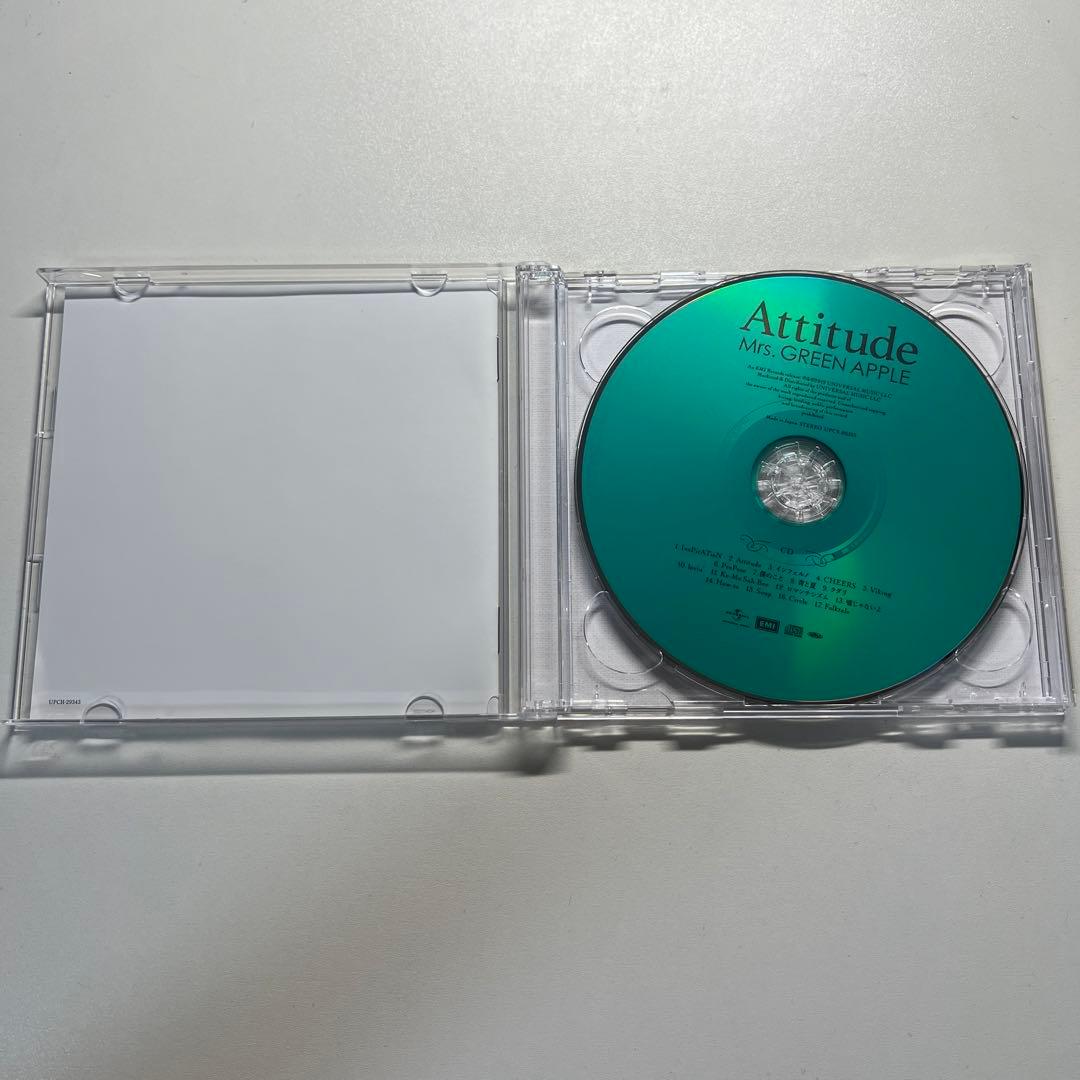 Mrs. GREEN APPLE Attitude 初回限定版