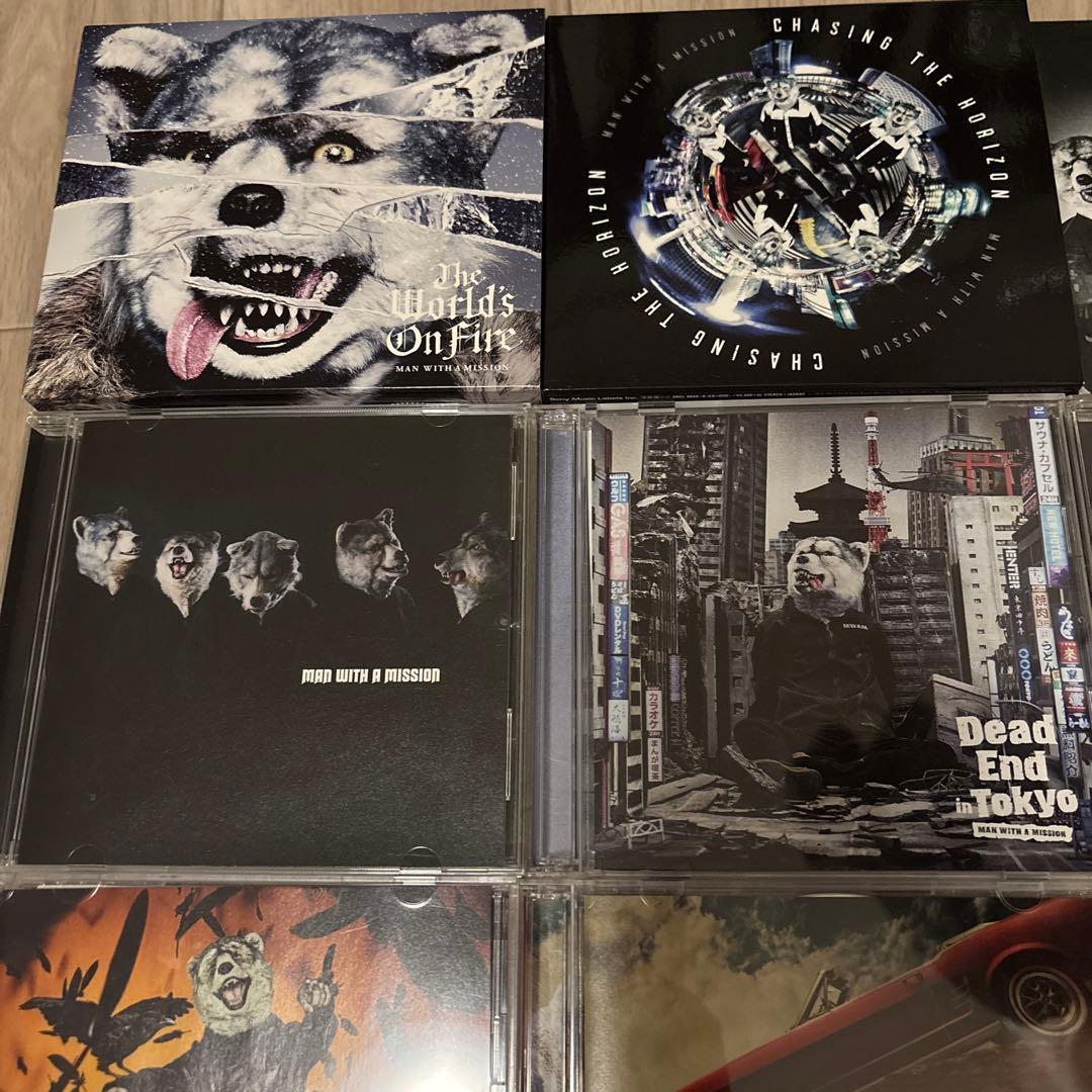 MAN WITH A MISSION CDまとめ売り