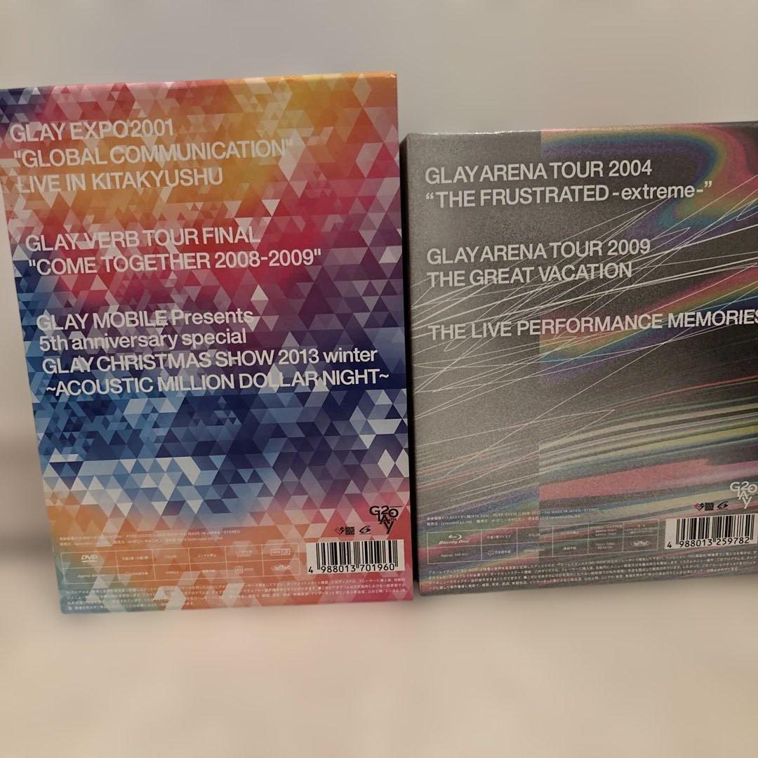 GLAY 20th Anniversary LIVE BOX VOL1&2セット