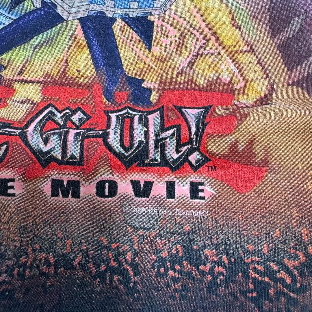 90s 当時物　遊戯王　ロンT アニメTシャツ　キャラクターTシャツ　フェード