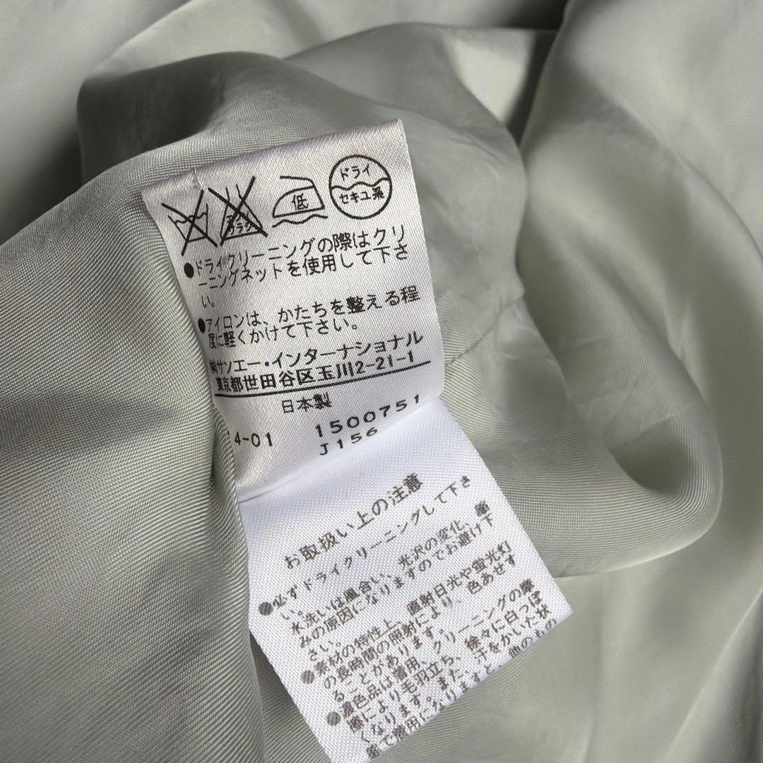 ADORE スプリングコート　グレー微光沢　38