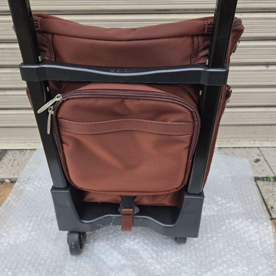 スワニー　ショッピングカート　ブラウン　お買い物キャリー
