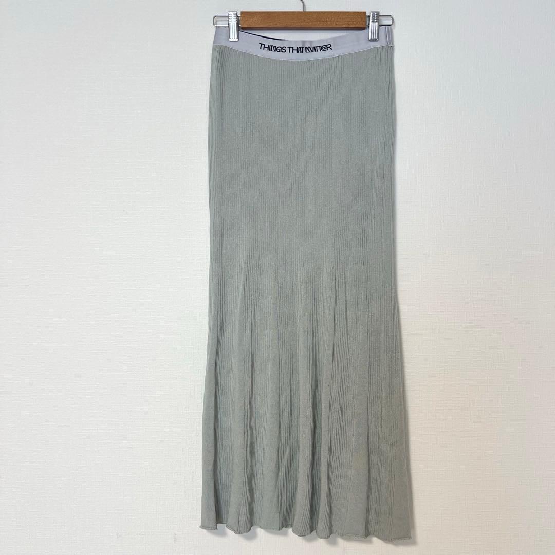 新品♡ 定価24,200円 THINGS THAT MATTER ニットスカート