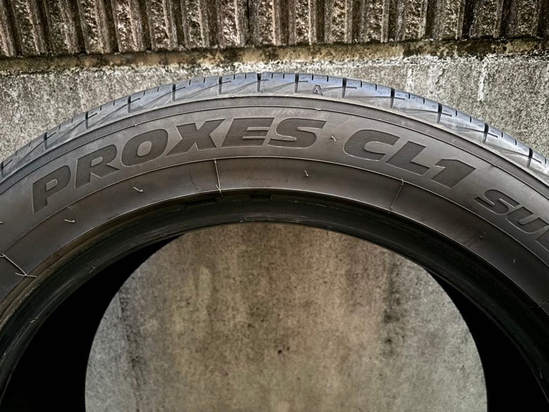 バリ溝！25年！9分★225/55R19 PROXES CL1タイヤ 19インチ