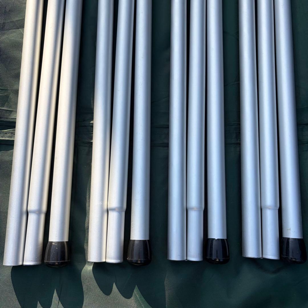 Peak アルミポール170cm 4本セット　スノーピーク