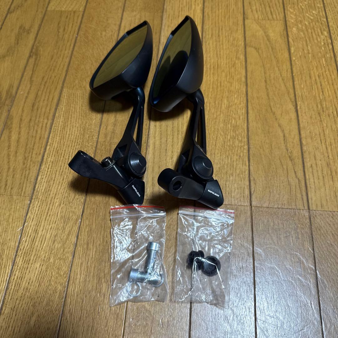 タナックスナポレオンバイクミラー 左右セット
