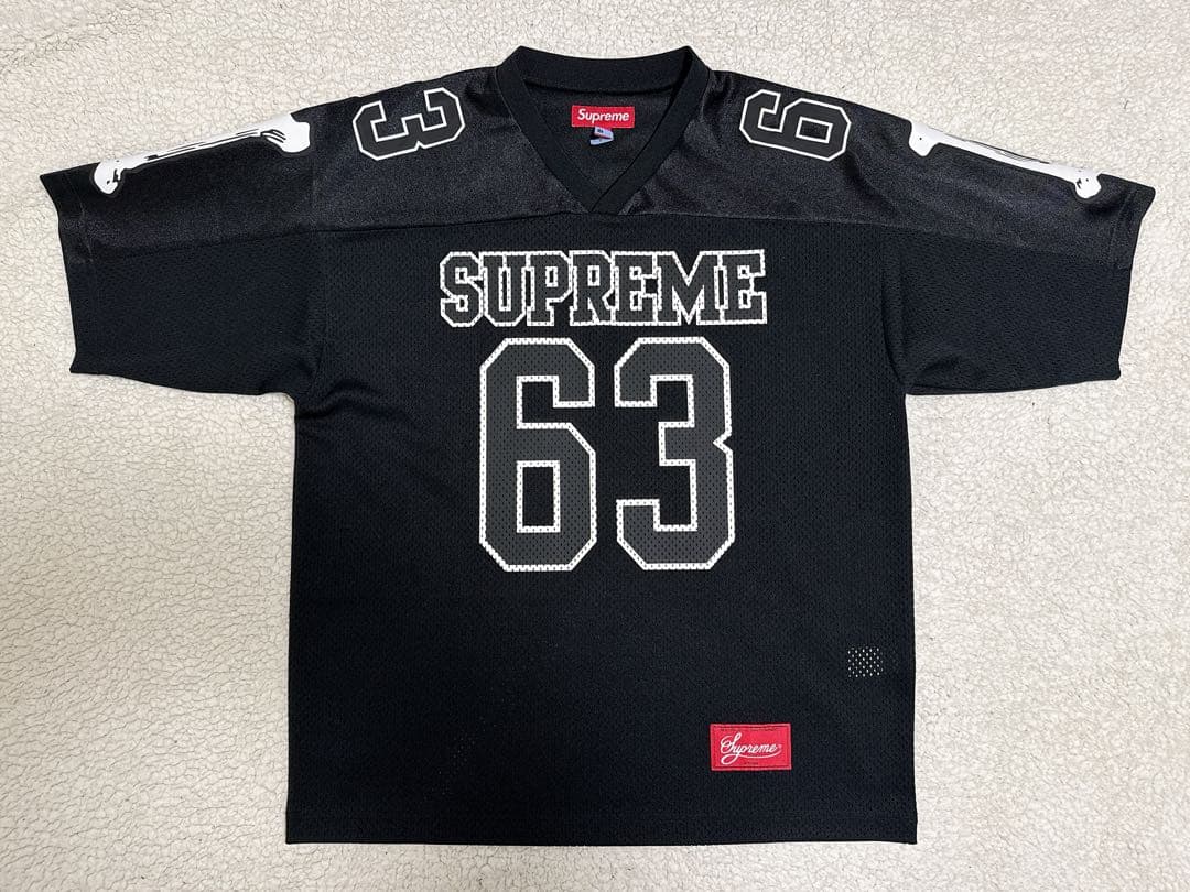 Supreme Bones Football Jersey \"Black\"美品