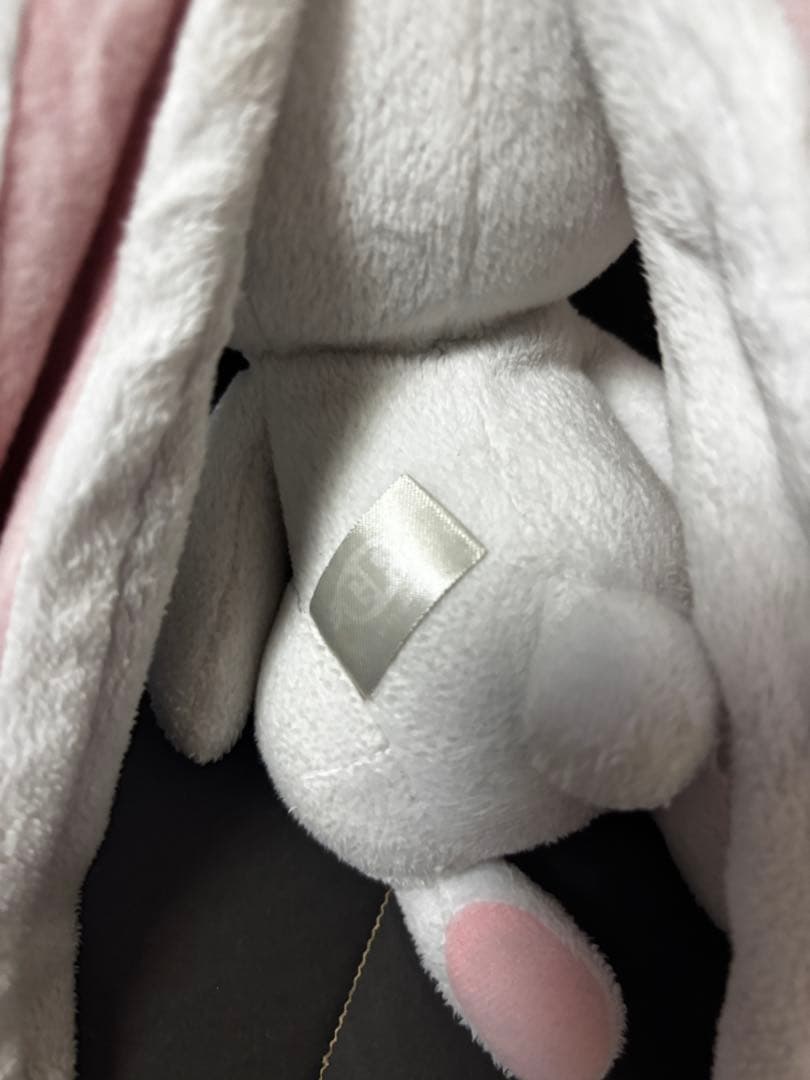 【20日まで】汎用うさぎ デュアルペンポーチ 白