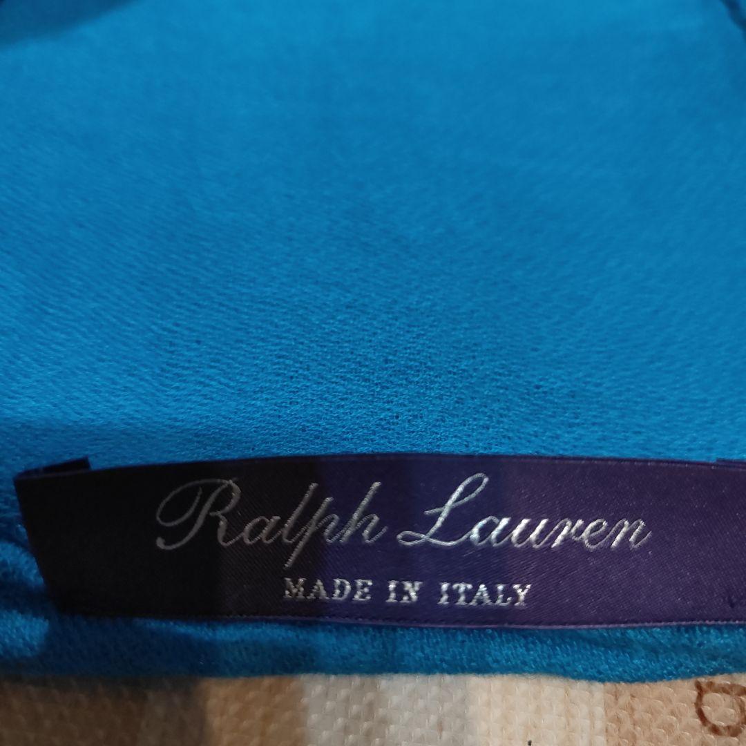 ちこりんRalph Lauren青ストール・ Glendevon マフラー